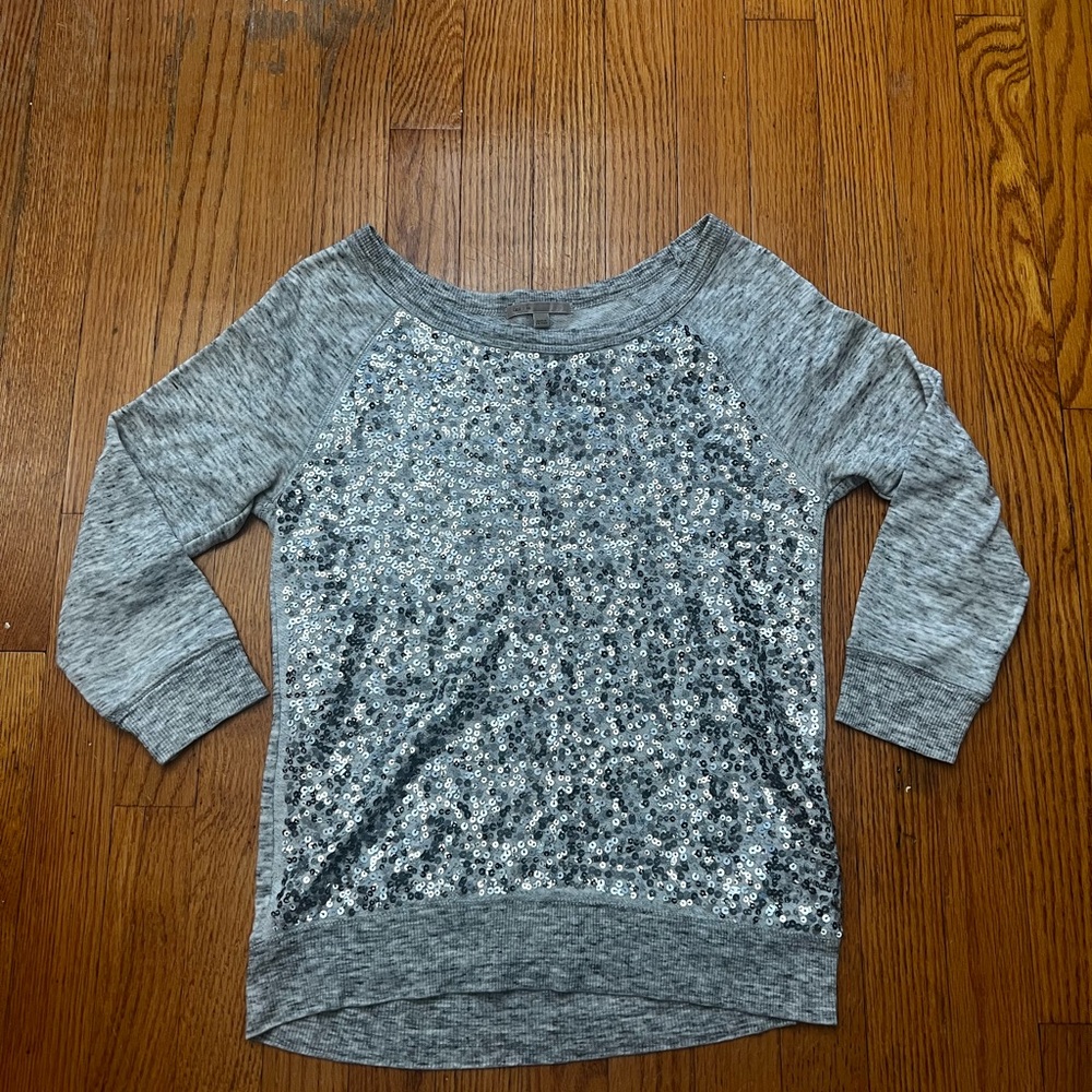 GAP Light Gray Knit Top